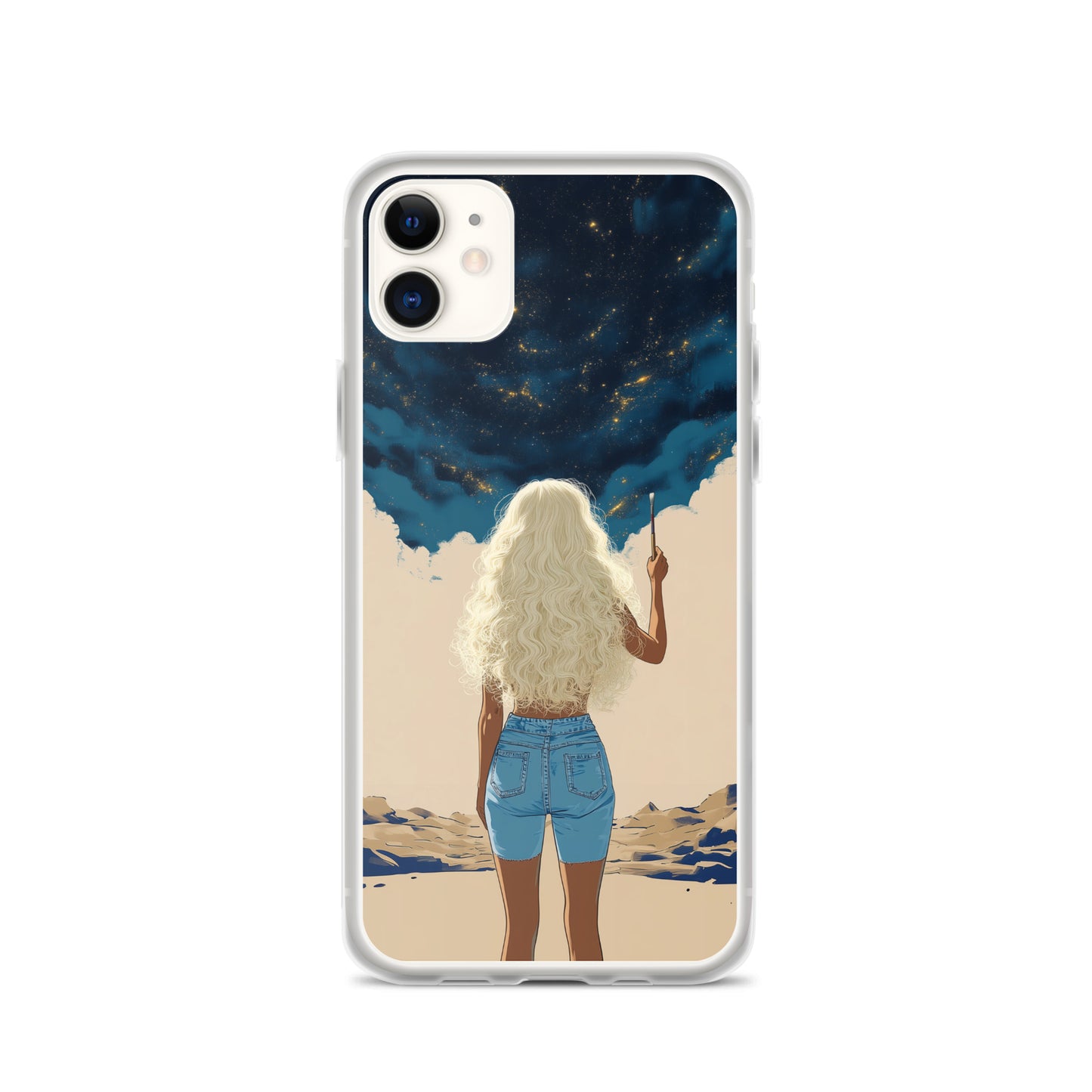 Canvas of Creation Clear Case for iPhone®