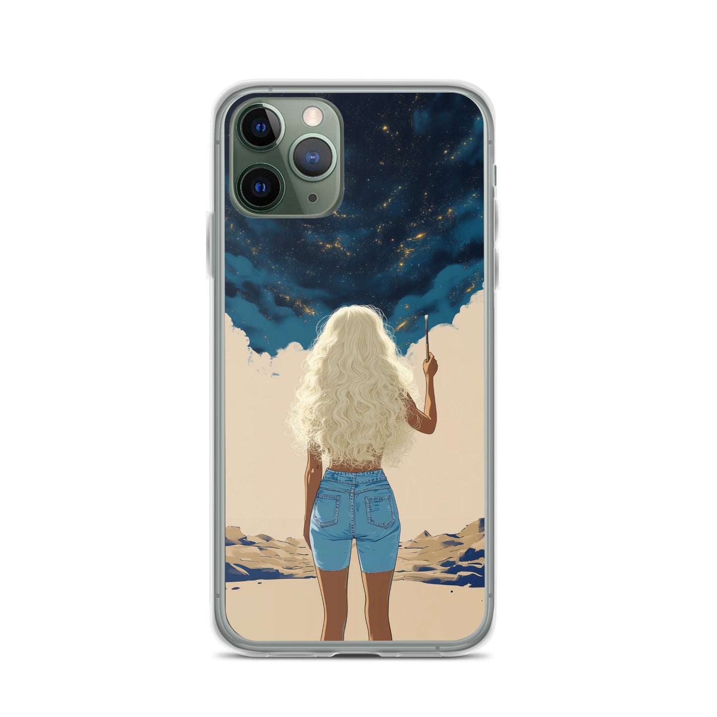 Canvas of Creation Clear Case for iPhone®