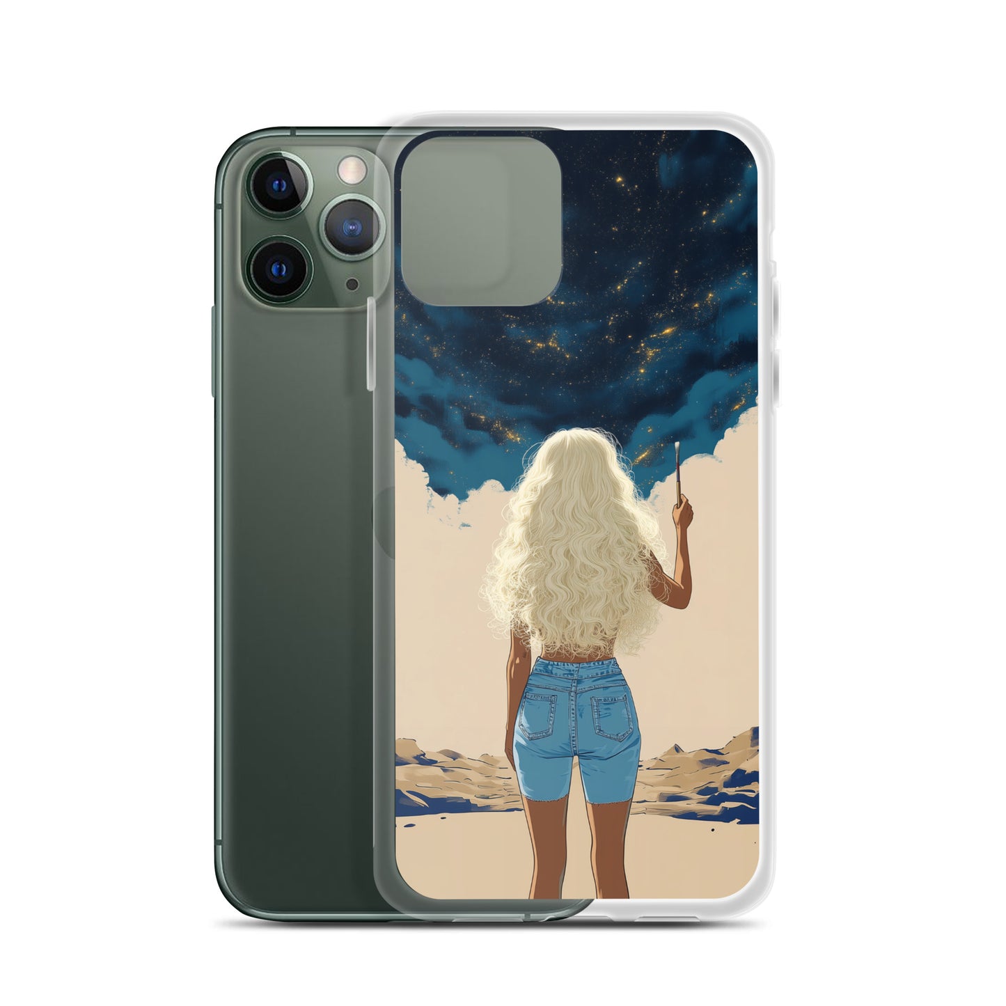 Canvas of Creation Clear Case for iPhone®