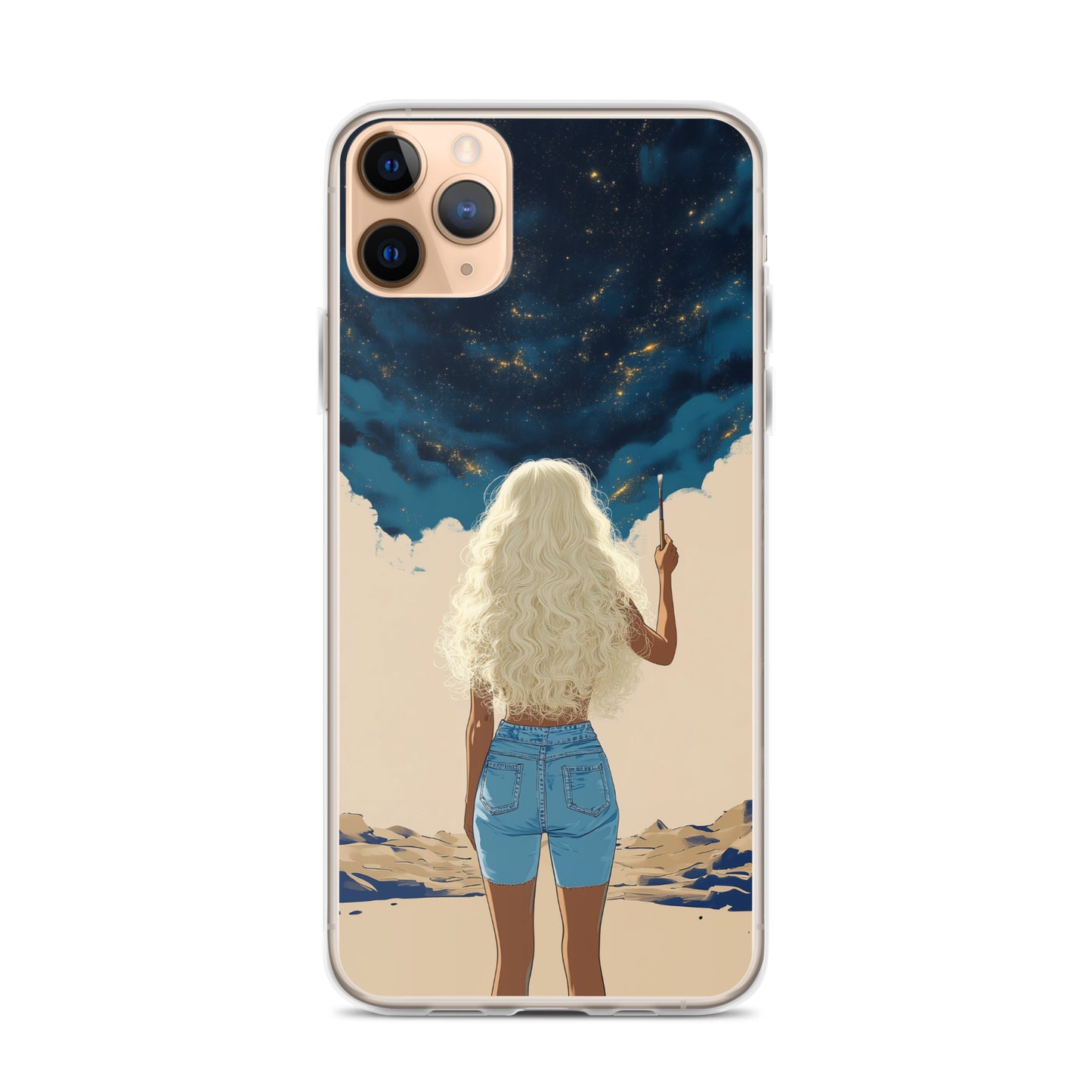 Canvas of Creation Clear Case for iPhone®