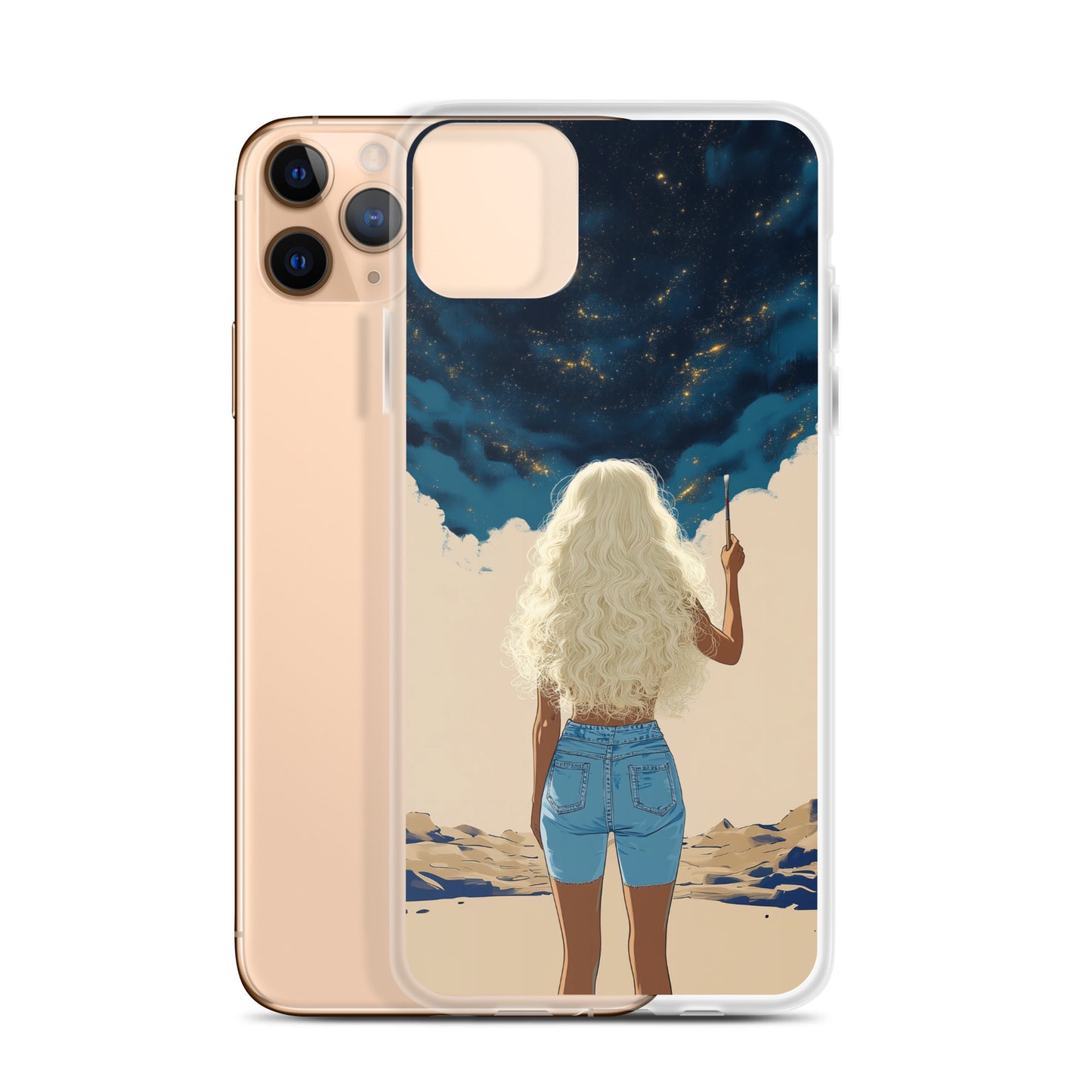 Canvas of Creation Clear Case for iPhone®
