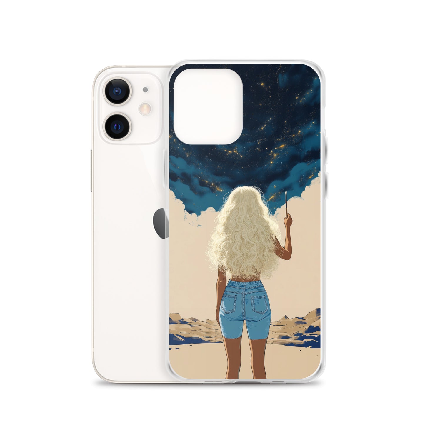 Canvas of Creation Clear Case for iPhone®