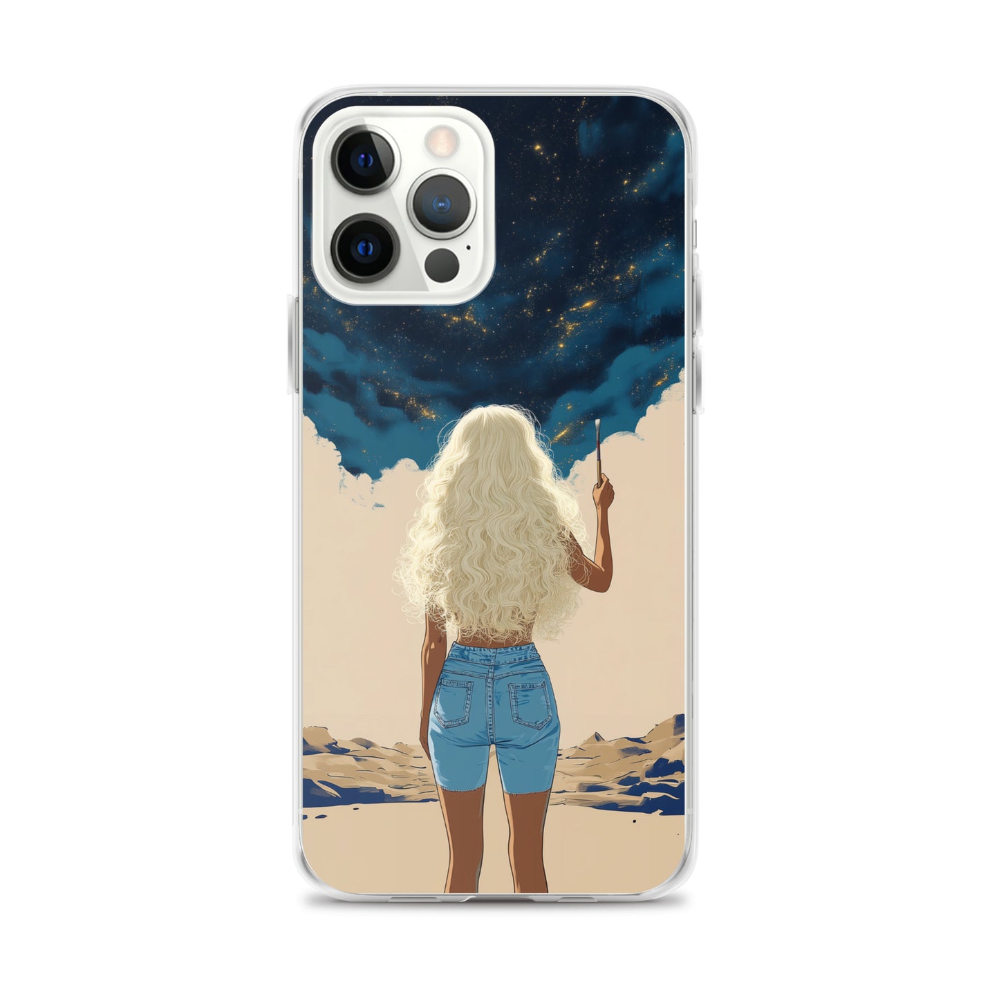 Canvas of Creation Clear Case for iPhone®
