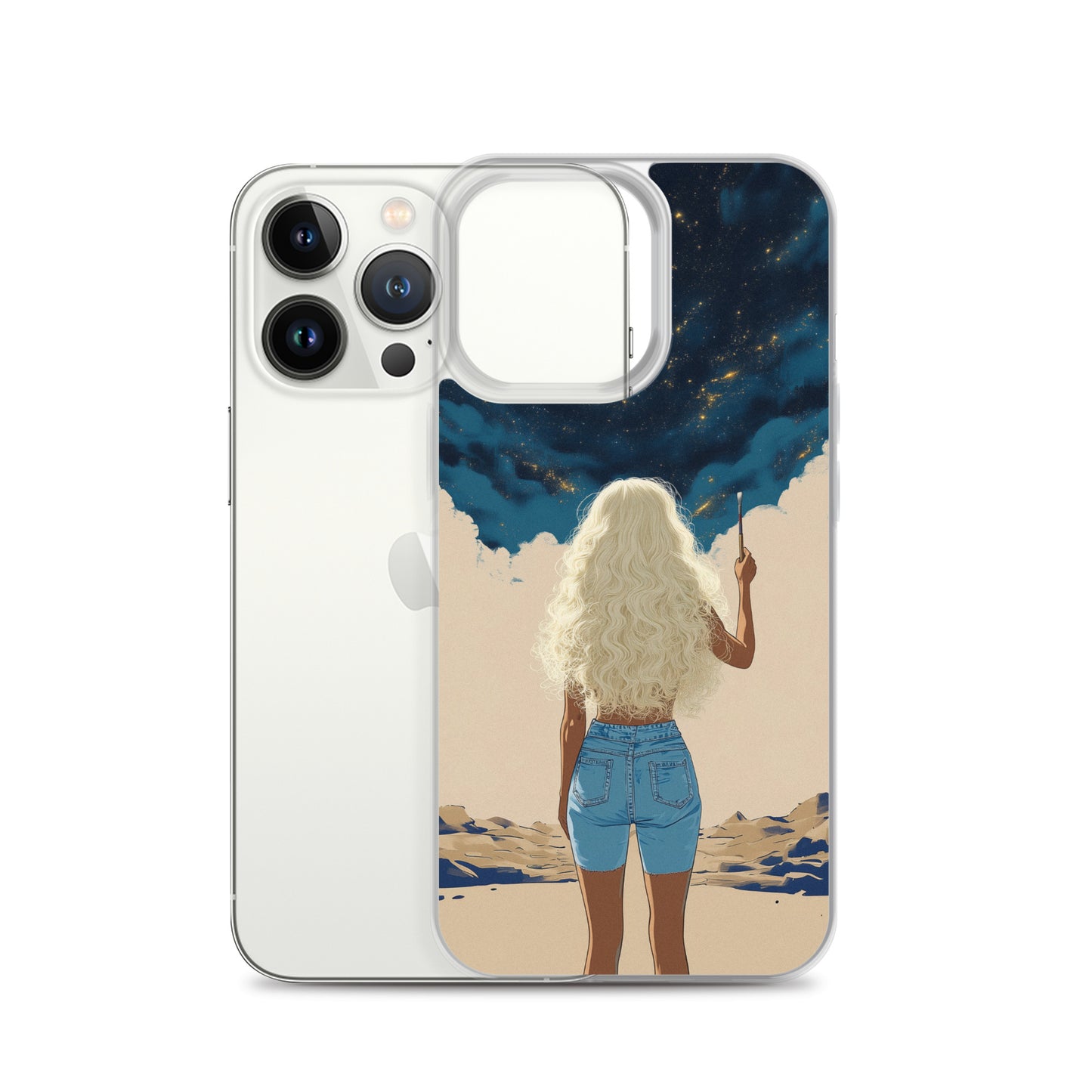 Canvas of Creation Clear Case for iPhone®