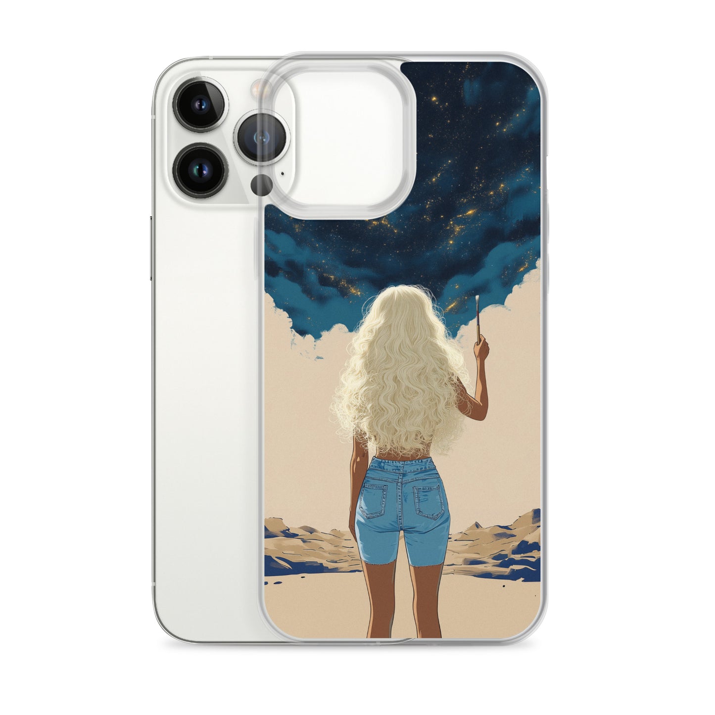 Canvas of Creation Clear Case for iPhone®