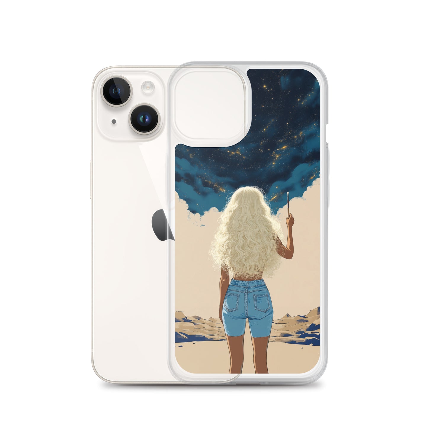 Canvas of Creation Clear Case for iPhone®