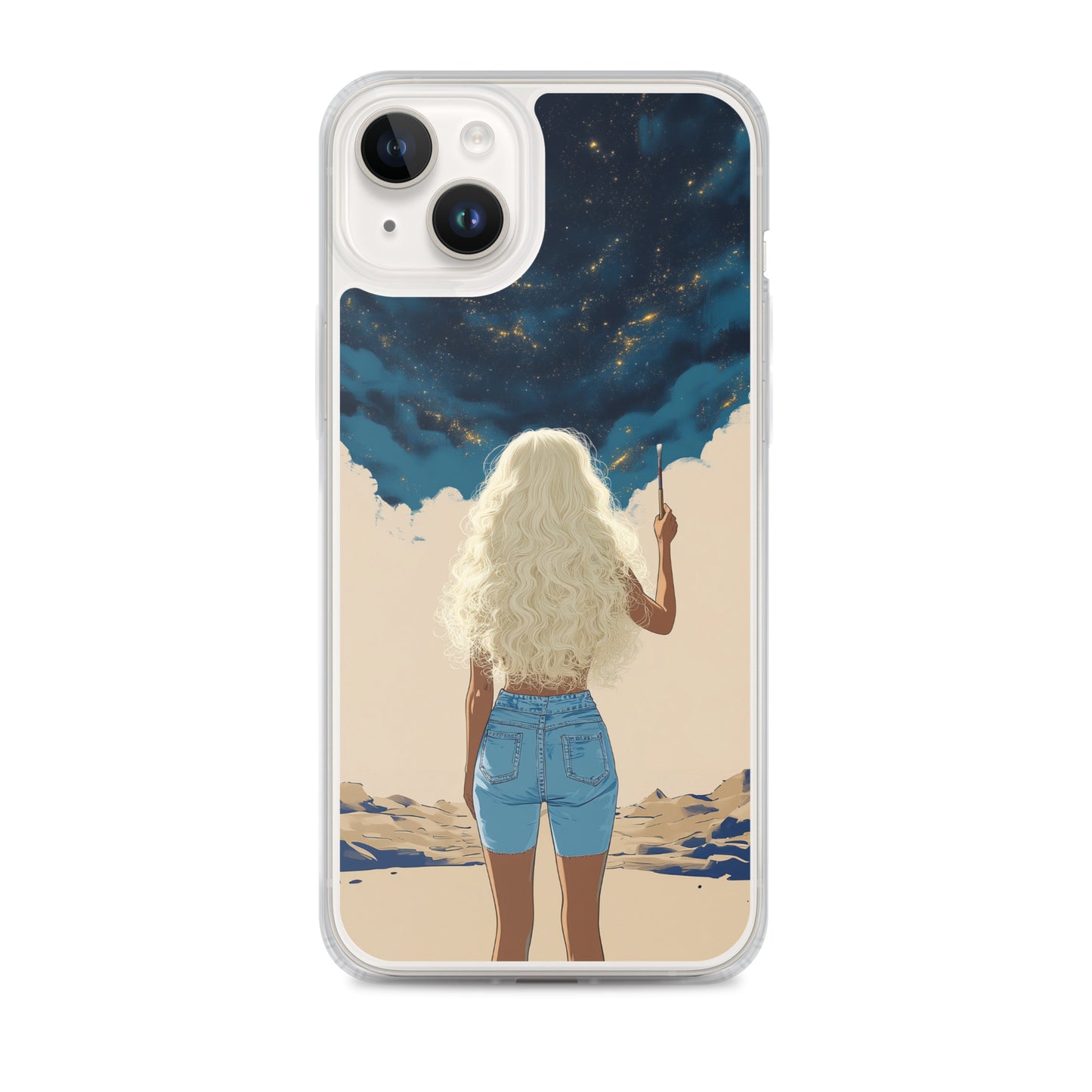 Canvas of Creation Clear Case for iPhone®