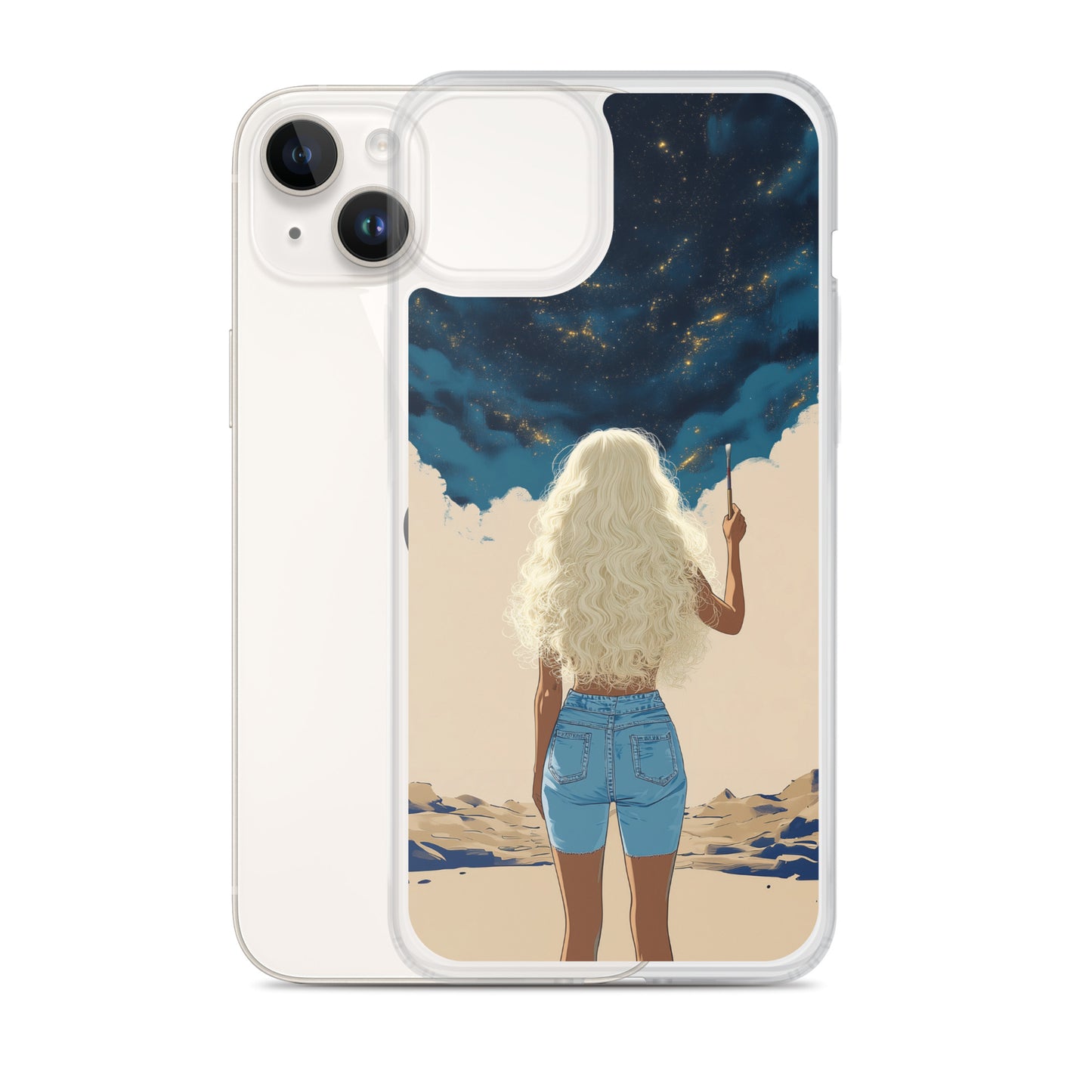 Canvas of Creation Clear Case for iPhone®