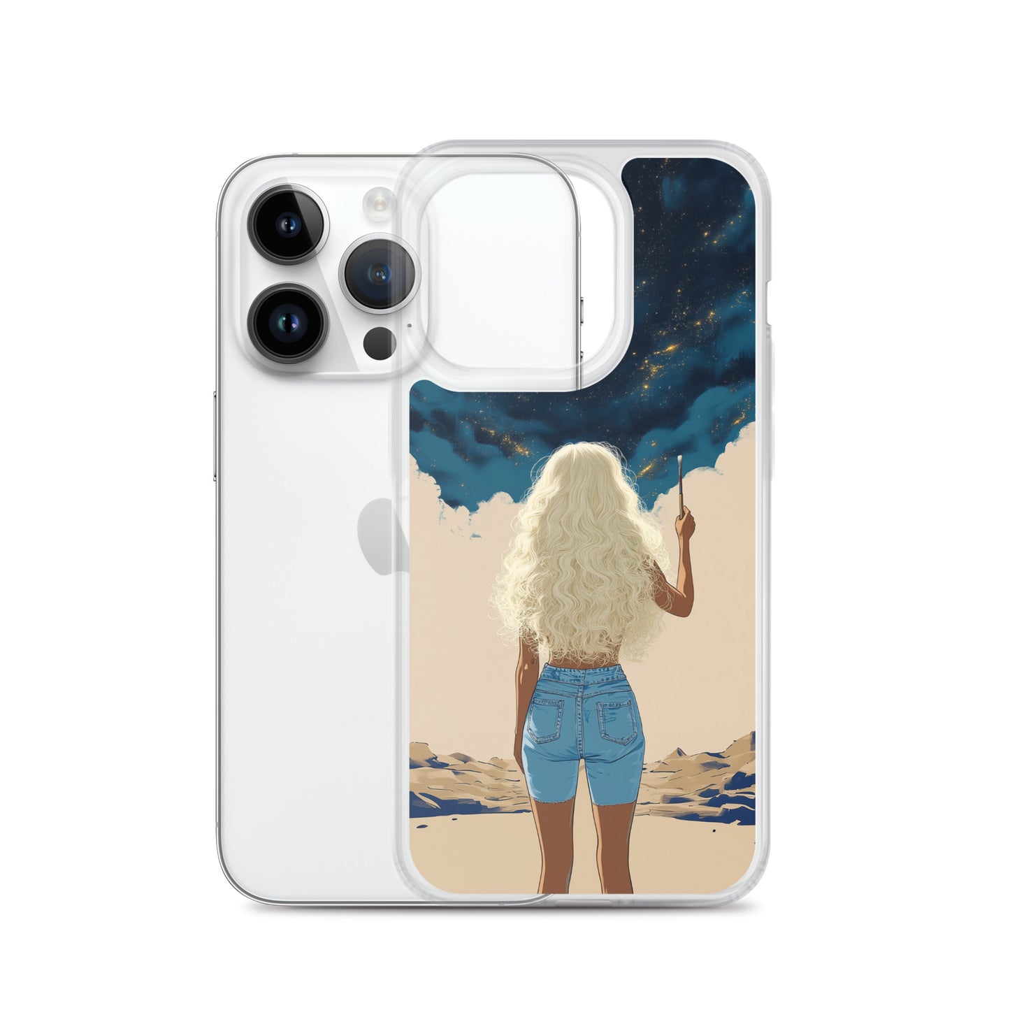 Canvas of Creation Clear Case for iPhone®
