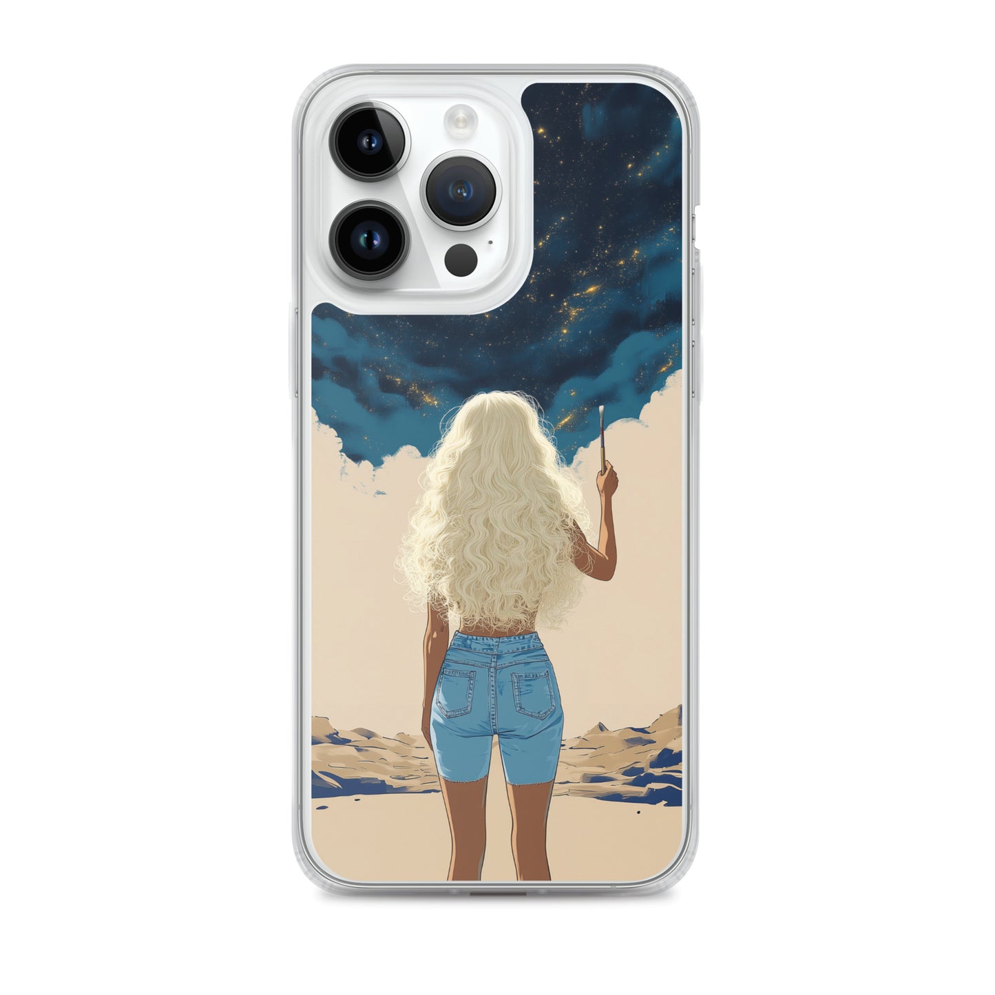 Canvas of Creation Clear Case for iPhone®