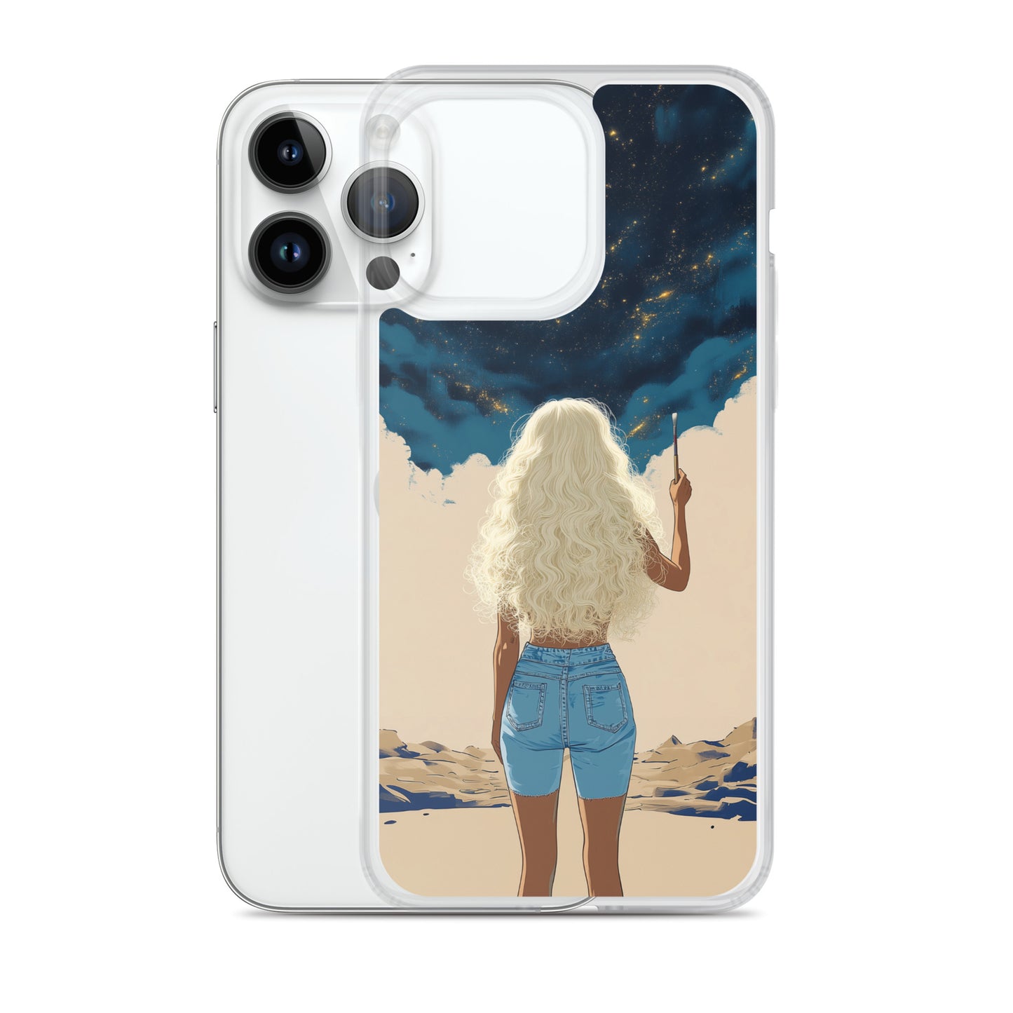 Canvas of Creation Clear Case for iPhone®