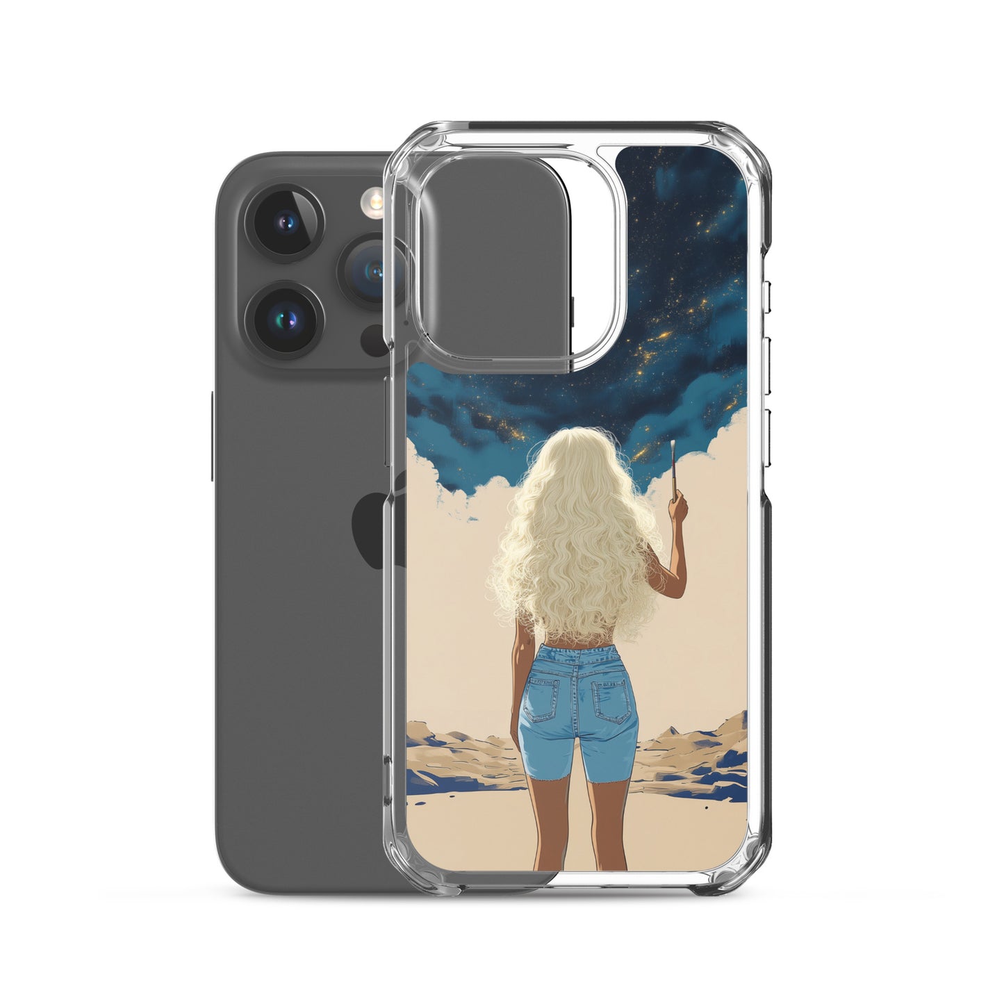 Canvas of Creation Clear Case for iPhone®