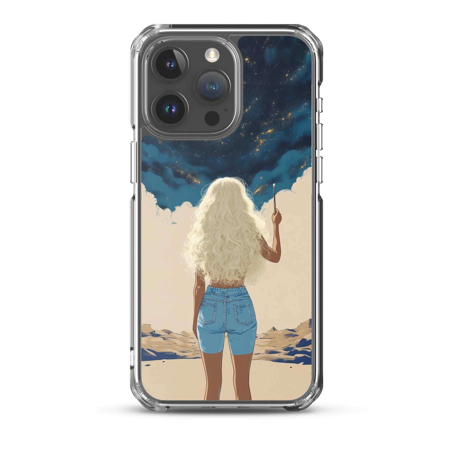 Canvas of Creation Clear Case for iPhone®