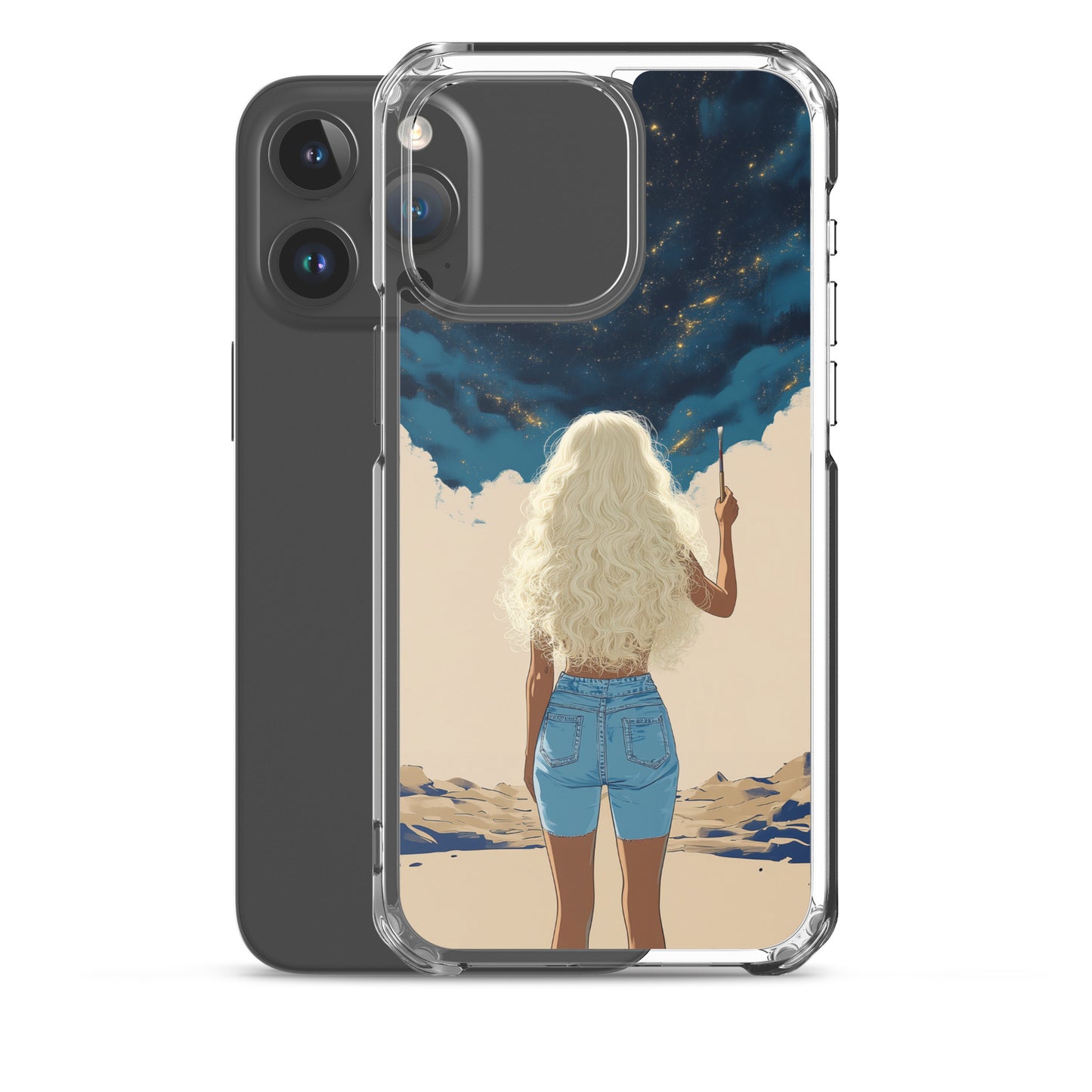 Canvas of Creation Clear Case for iPhone®