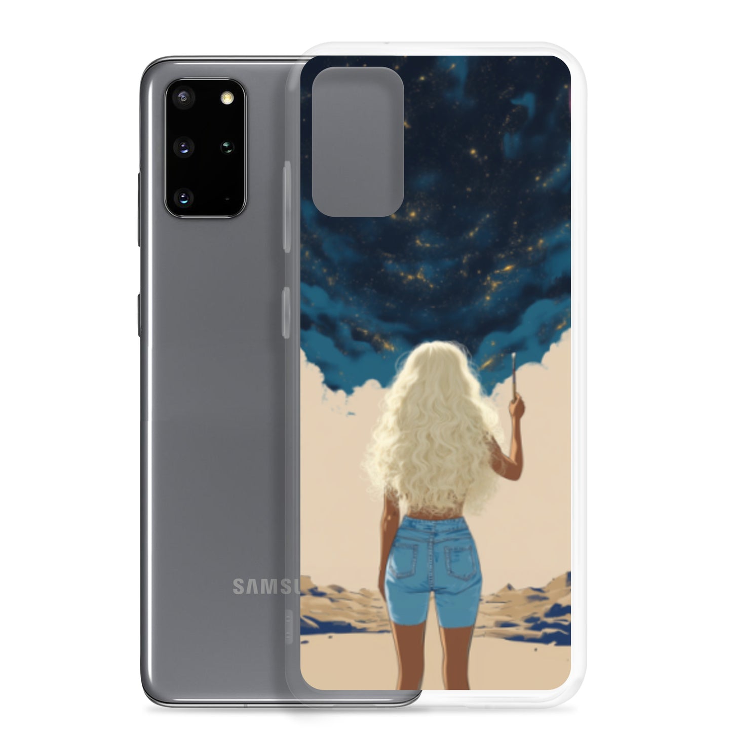 Canvas of Creation Clear Case for Samsung®