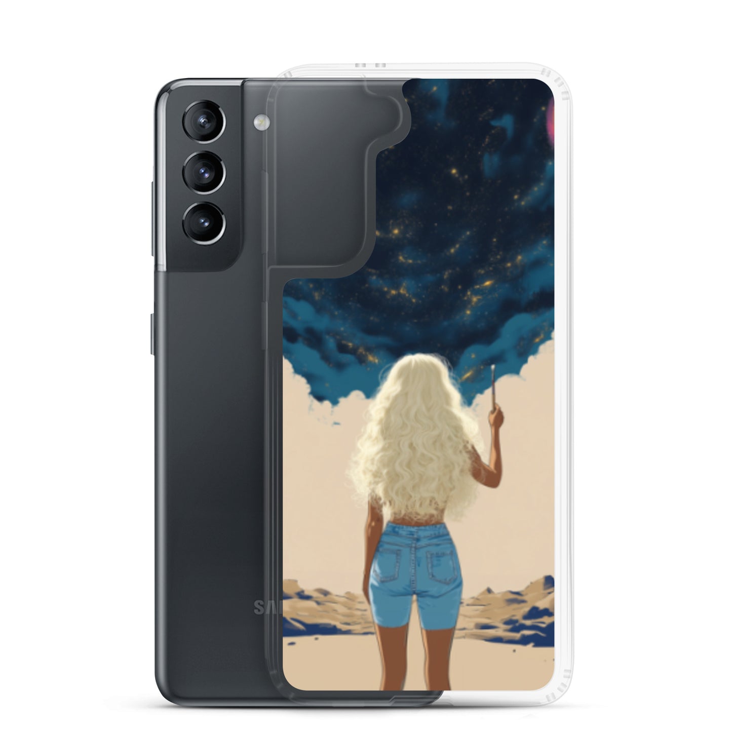 Canvas of Creation Clear Case for Samsung®