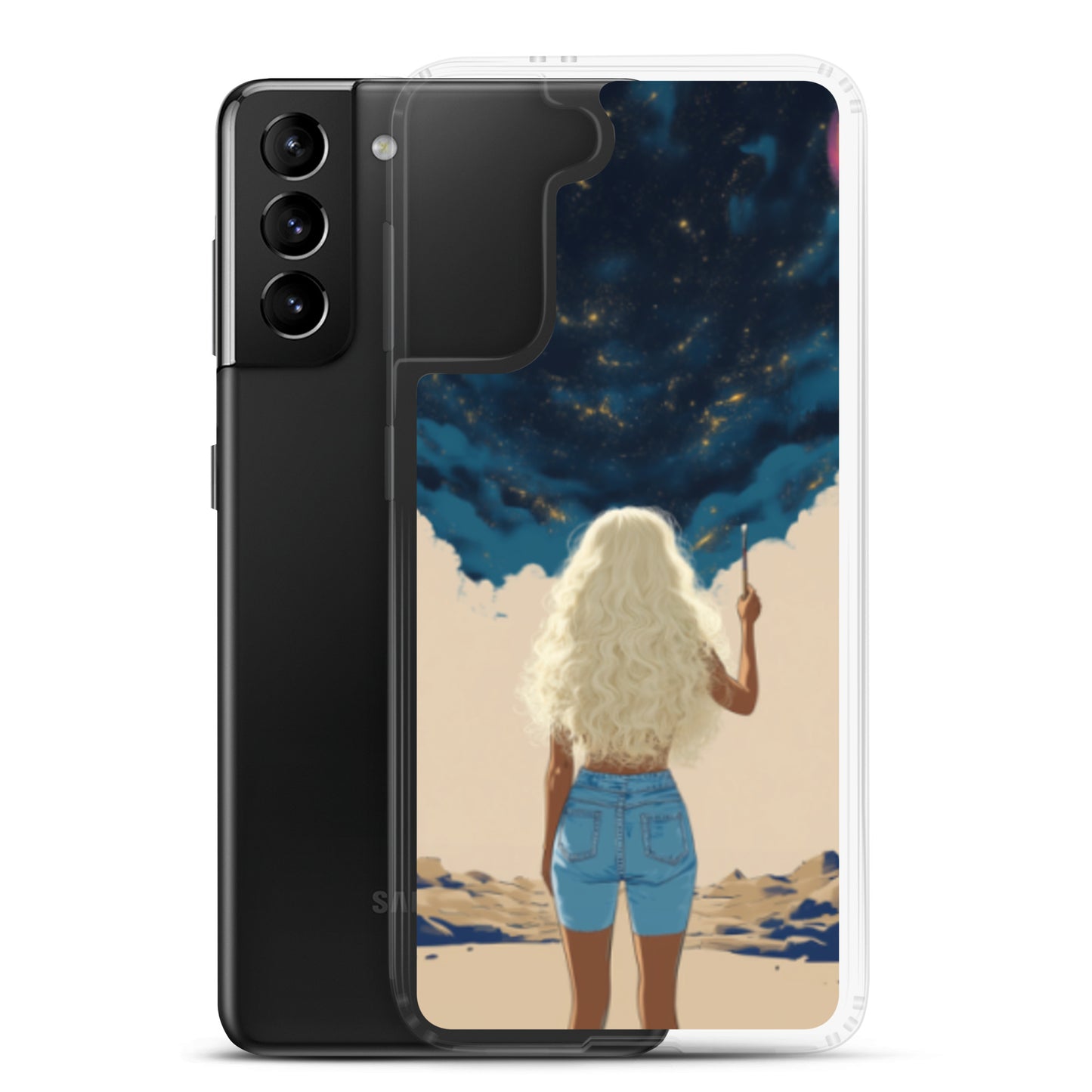Canvas of Creation Clear Case for Samsung®