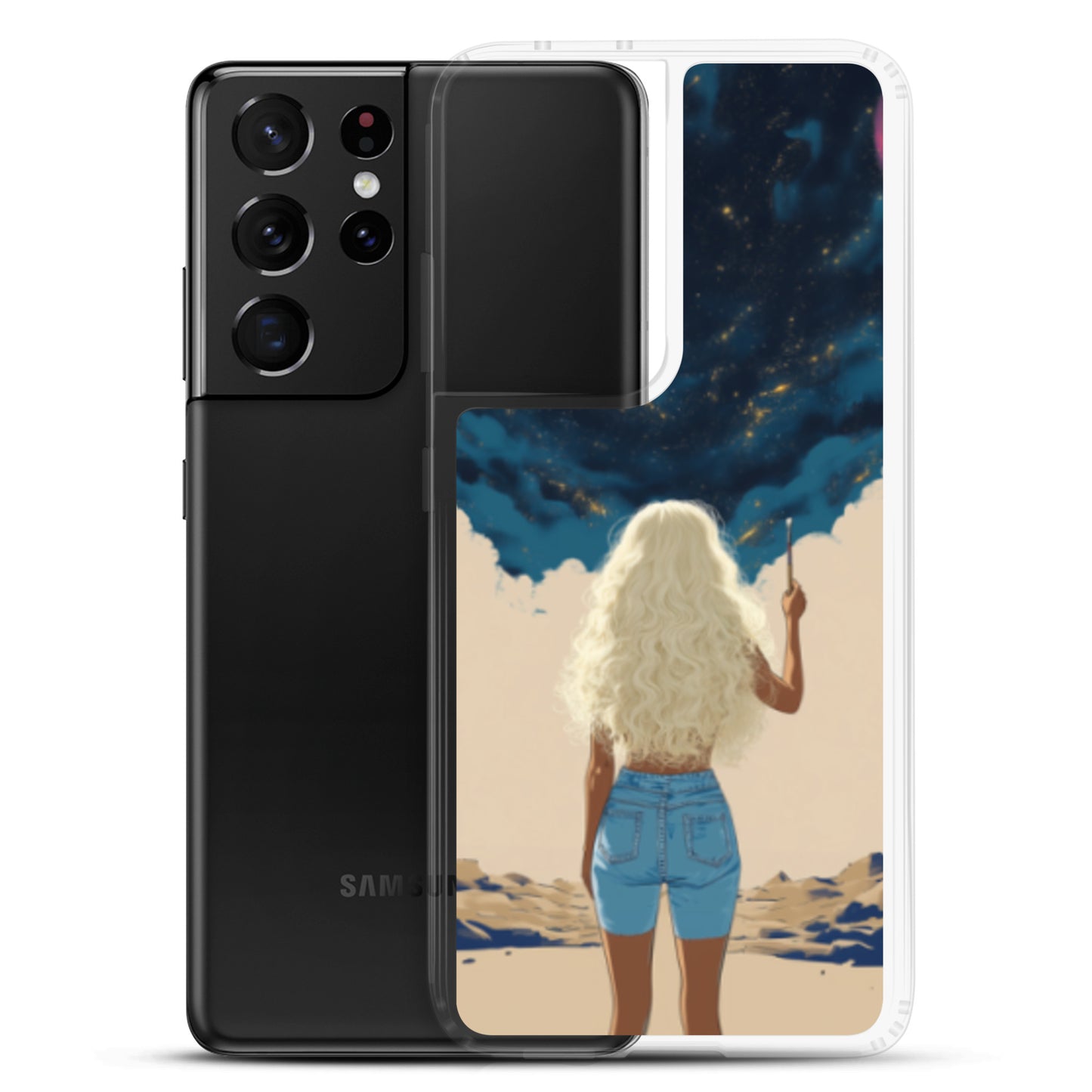 Canvas of Creation Clear Case for Samsung®