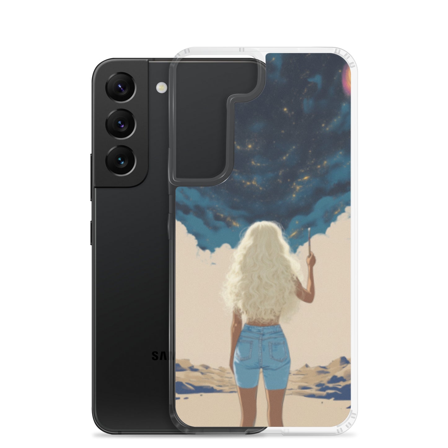 Canvas of Creation Clear Case for Samsung®