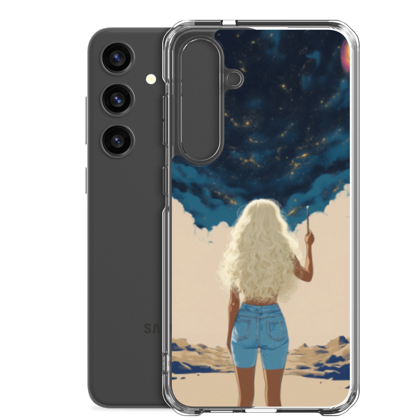 Canvas of Creation Clear Case for Samsung®