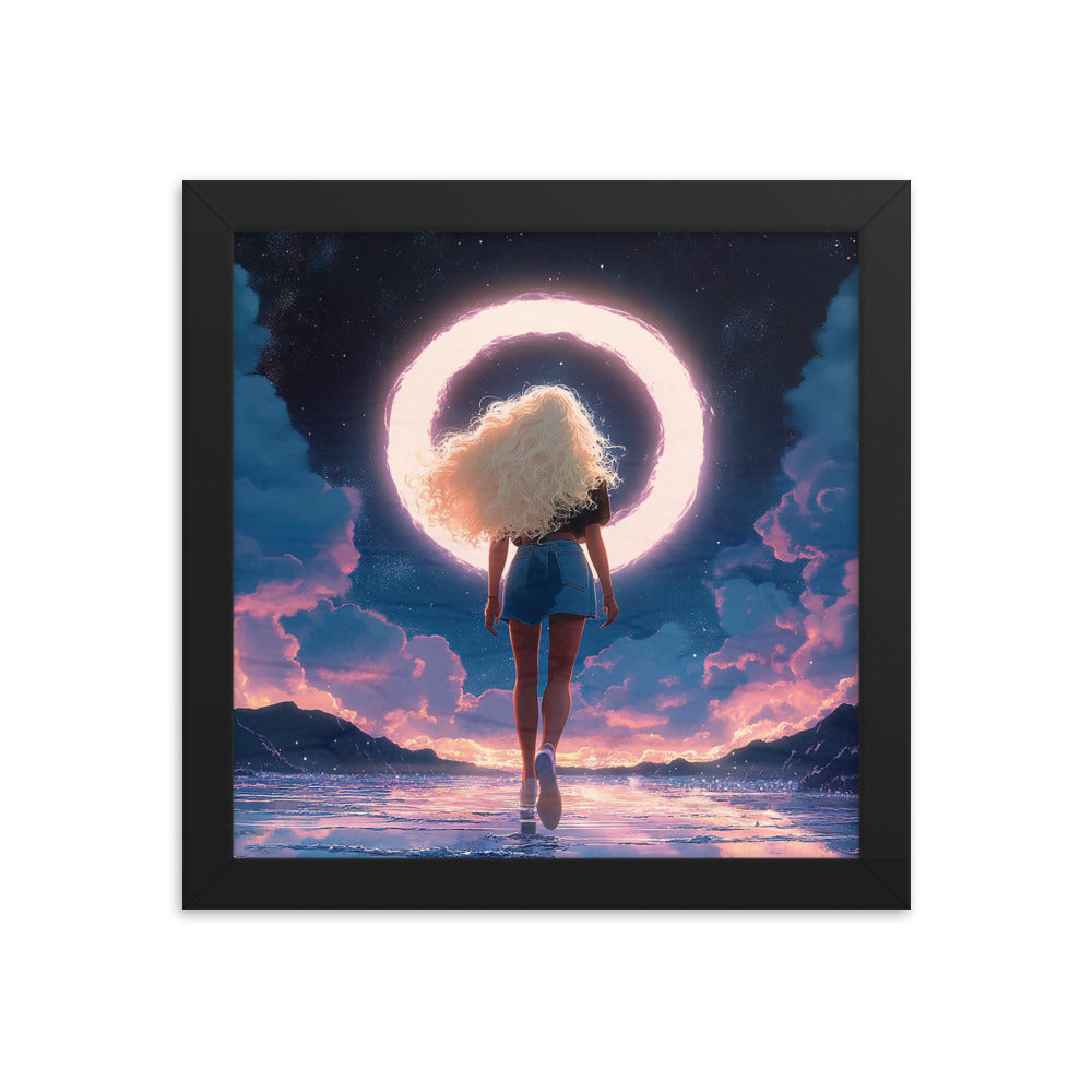 Ethereal Journey (Tagless) Framed poster