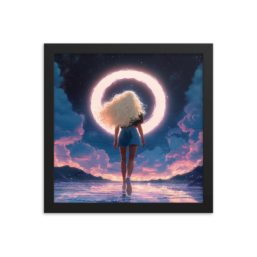 Ethereal Journey (Tagless) Framed poster
