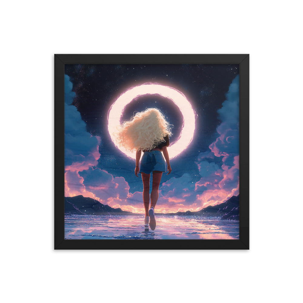 Ethereal Journey (Tagless) Framed poster