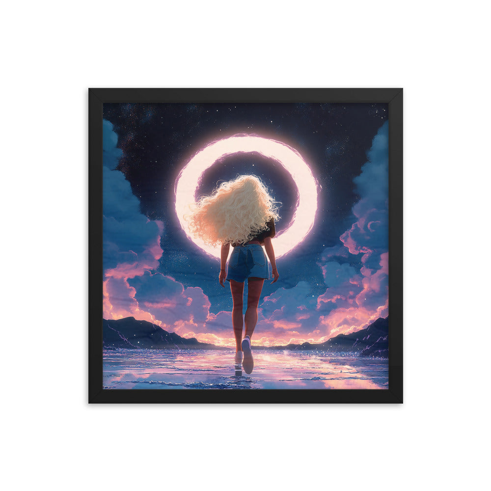 Ethereal Journey (Tagless) Framed poster