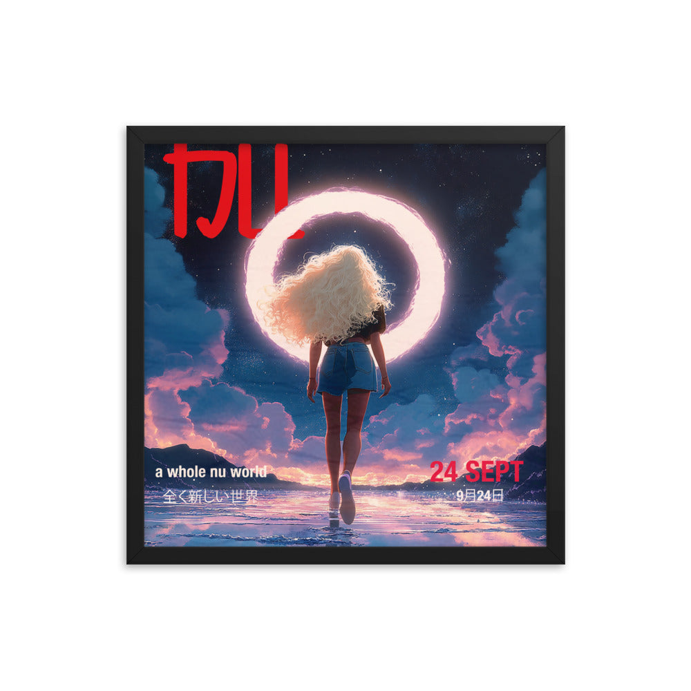Ethereal Journey Framed poster