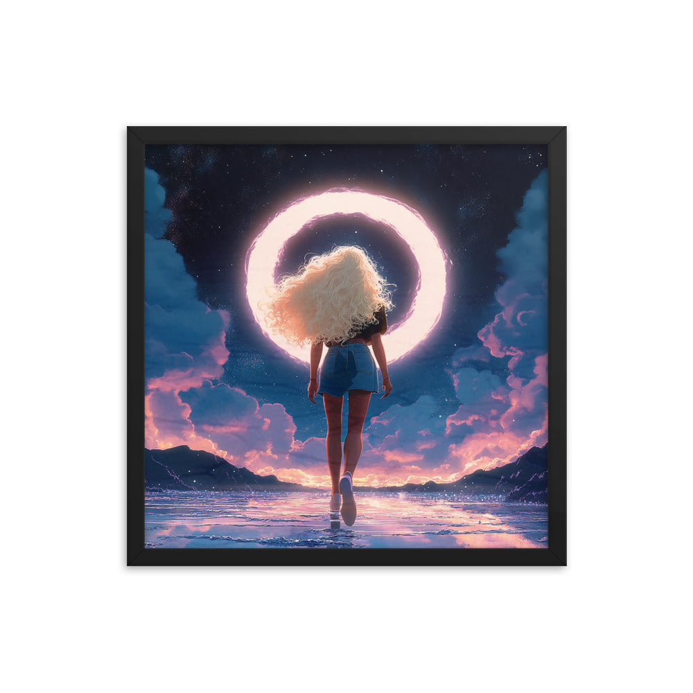 Ethereal Journey (Tagless) Framed poster