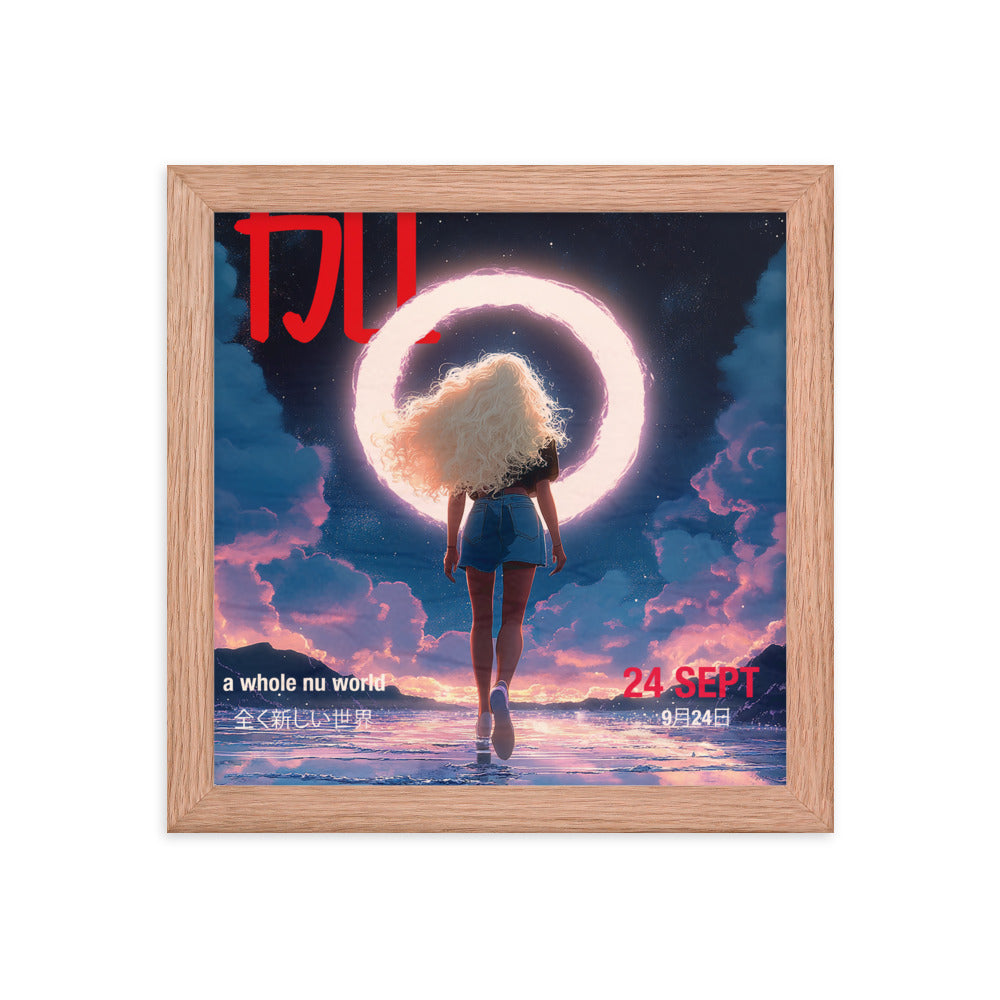 Ethereal Journey Framed poster