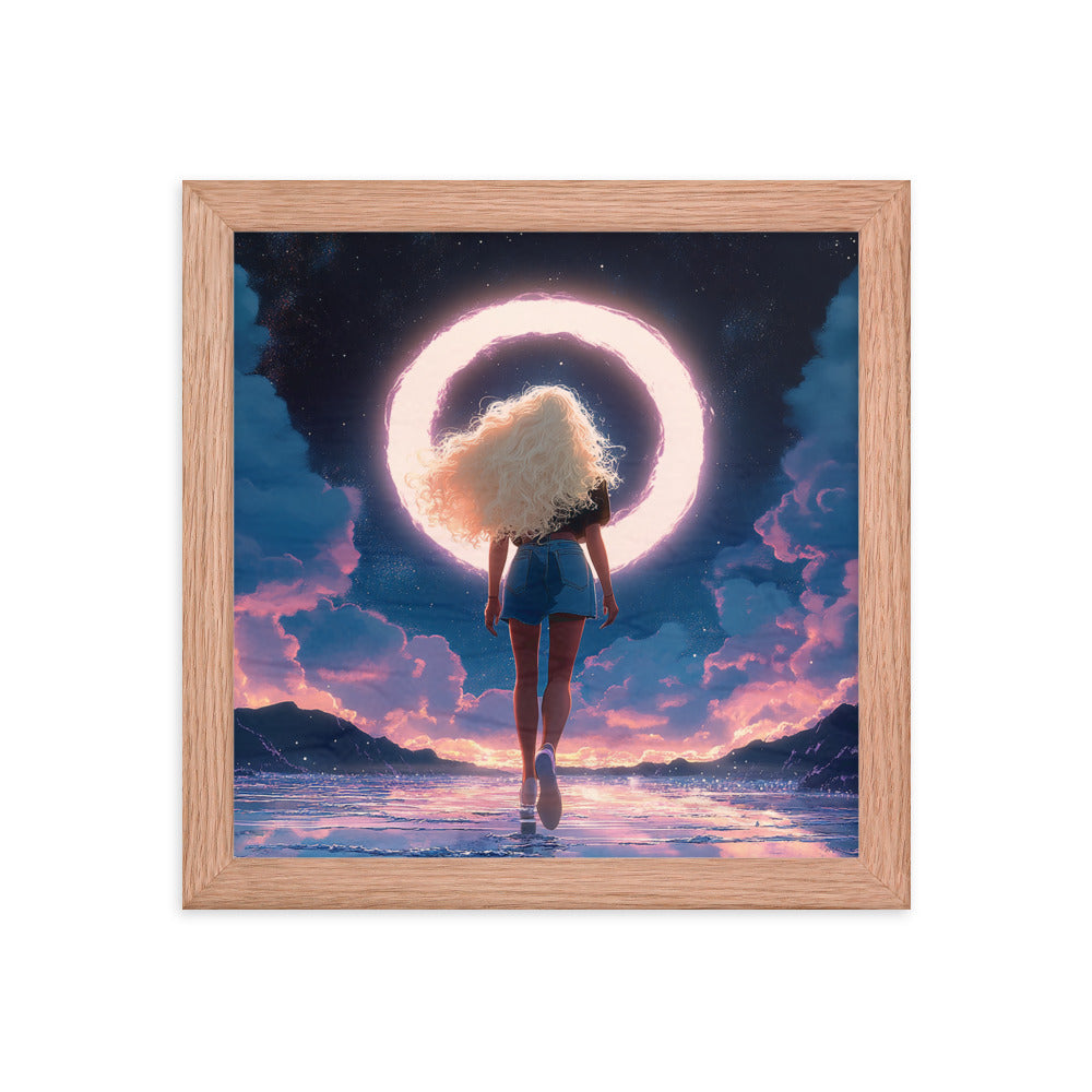 Ethereal Journey (Tagless) Framed poster