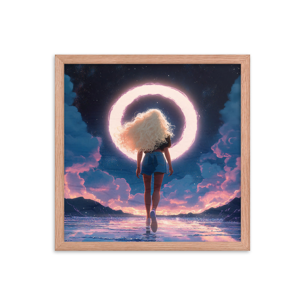 Ethereal Journey (Tagless) Framed poster