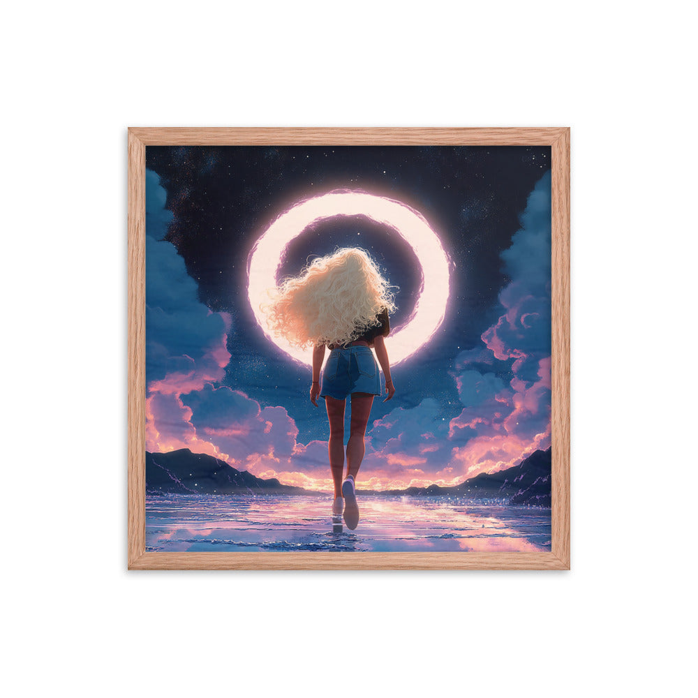 Ethereal Journey (Tagless) Framed poster