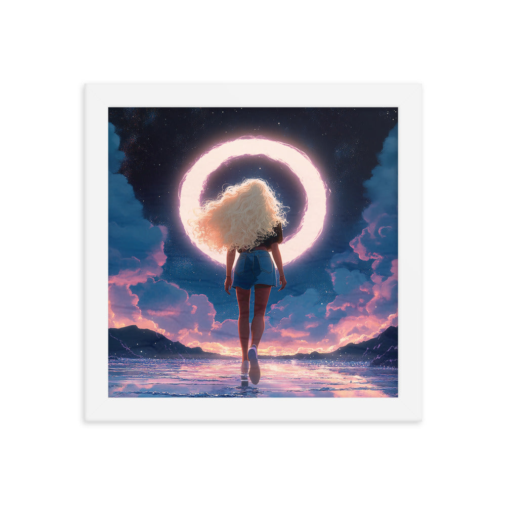 Ethereal Journey (Tagless) Framed poster