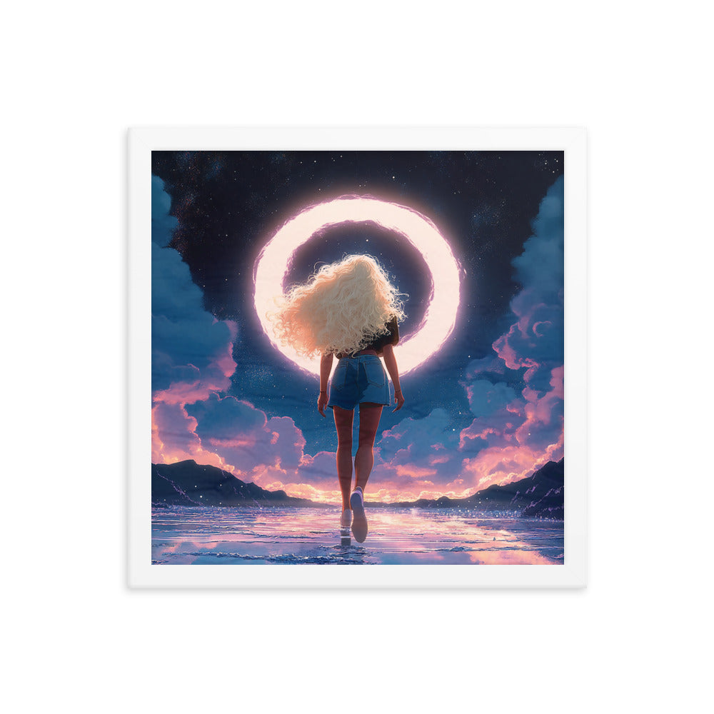 Ethereal Journey (Tagless) Framed poster