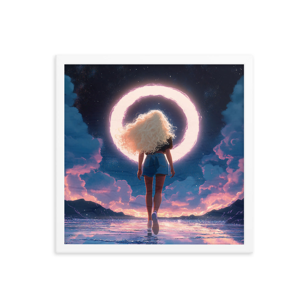 Ethereal Journey (Tagless) Framed poster