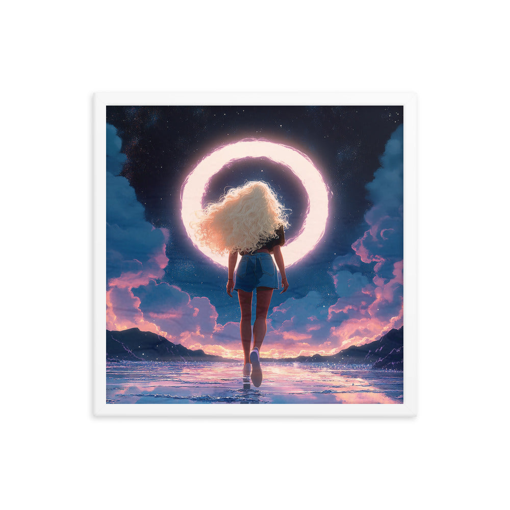 Ethereal Journey (Tagless) Framed poster