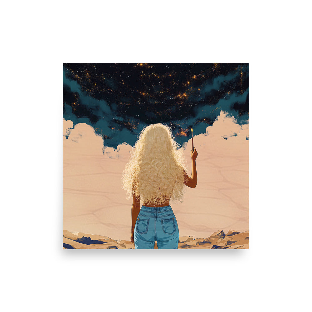Canvas of Creation (Tagless) Poster